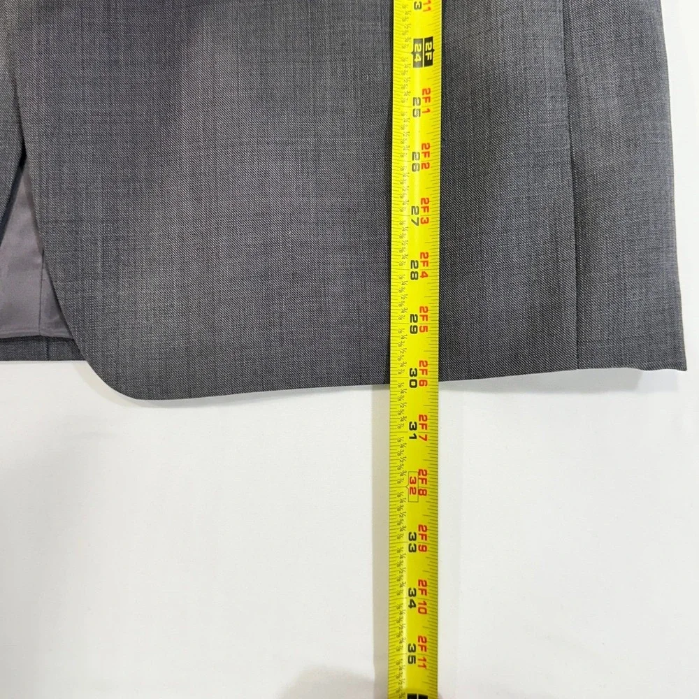 Lauren‎ Ralph Lauren Suit Jacket Mens 44R Grey 100% Wool Blazer Classic Business